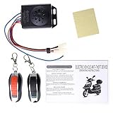 Farsler 48-64V Electric Vehicle Motorcycle Integrally Anti-theft Security Remote Vibration Sensor Al