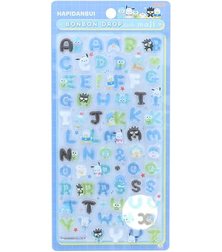 Amazon | サンリオ(SANRIO) ボンボンドロップシール はぴだんぶい 3