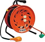 日動 電工ドラム びっくリール 100V アース付 30m RNDE30S