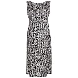 JoJo Maman Bebeジョジョママンベベ(イギリス)/Print Shift Dress ブラックプリントマタニティドレス/サイズ8/Black/B4651BLA8/184