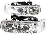 Garage-Pro ヘッドライト 1999-2002 シボレー シルバラード 1500 シボレー シルバラード 2500 2001-2002 シボレー シルバラード 2500 HD 運転席と助手席側ハロゲンペア