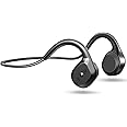 骨伝導イヤホン Bluetooth5.3+ENC搭載 こつでんどう イヤホン Bluetooth イヤホン ワイヤレスイヤホン 耳掛け式 Atyuiil 骨伝導 ヘッドホン 音漏れが少ない オープン型イヤホン 低音再生強化 耳を塞がない ぶるーとぅー