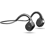 骨伝導イヤホン Bluetooth5.3+ENC搭載 こつでんどう イヤホン Bluetooth イヤホン ワイヤレスイヤホン 耳掛け式 Atyuiil 骨伝導 ヘッドホン 音漏れが少ない オープン型イヤホン 低音再生強化 耳を塞がない ぶるーとぅー