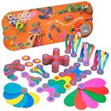 2024グッドデザイン賞 グッド・トイ2024 受賞 ラングスジャパン(RANGS) クリックソー CLIXO (スーパーレインボーパック) マグネット 知育玩具 STEM 教育 組み立て おもちゃ 磁石 ブロック