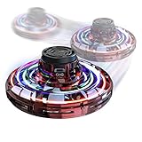 Flynova 2020 特別なUFO形状設計、ドローン ラジコン ミニドローン ドローン玩具回転空飛ぶ円盤、ユーフォー ストレスを軽減し、