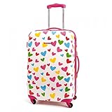 アガタ・ルイス・デ・ラ・プラダ Agatha Ruiz de la Prada ハートシャワーのスーツケース60cm
