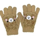 アスナロ（グローブ） ボア手袋 女の子 男の子 ベビー キッズ 子供 くま パペット 手袋F くま