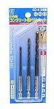 大西工業 ６角軸コンクリート用ドリル（NO．２４） ＣD-４セット ３本組（3.5/4.8/6.4mm）