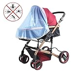 ベビーカーメッシュ SAVOKI 虫除け ホコリ防止 装着簡単 水洗い可 伸縮性