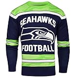 NFLグローin theダーク醜いセーター M グリーン