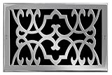 Brass Elegans 120G PWT Solid Cast Brass Victorian 6-Inch by 10-Inch Air Return, Pewter Finish Model 