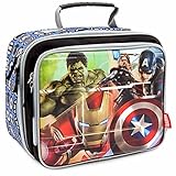 Marvel's Lunch Bag Thor, Iron Man, Captain America, and Hulk Team up on This Dynamic Lunch Tote with