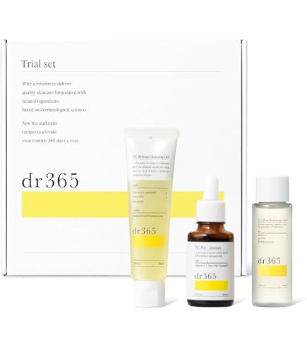 【新品未使用】dr365 美容液＋クレンジングセット Amazon.co.jp: dr365 トライアルセット ビタミンc 化粧品セット 保湿