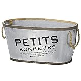 GREENHOUSE スライスブリキバスケット オーバル L 3952-A