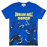 ドラゴンボール超 スーパー 孫悟空 ベジータ スーパーサイヤ人 ゴッド 半袖Tシャツ 子供用 コスパモデル fo-ht07 160 ブルー