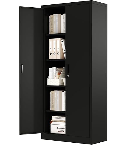 Amazon | スタックキャビネット 両開書庫 FH-G18 | 書庫 | 文房具 