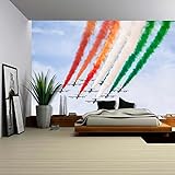 wall26 自己粘着性ウォールペーパー 大きな壁 壁画シリーズ 66"x96" WMR-WP-X-C220-66x24x4