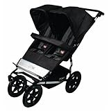 Mountain Buggy Duet Double Stroller Flint/Black and Storm Cover by Mountain Buggy [並行輸入品]