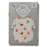 めんぷます田 赤ちゃんのガーゼスリーパー 母さんカッケー!  新生児~100cmくらいまで 綿100%日本製