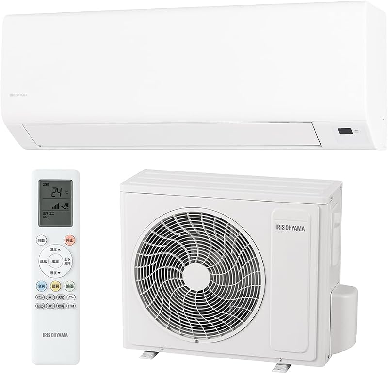 【標準取付工事費込み】アイリスオーヤマ エアコン 6畳 2.2kW いたわりエコ 省エネ おやすみモード 除湿モード 入切タイマー 上下左右自動ルーバー 内部清浄機能 2026年モデル
