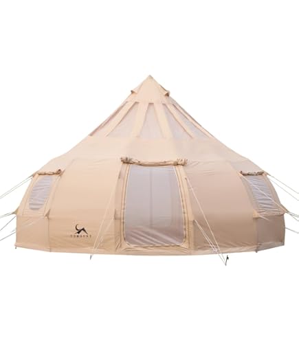 Amazon | BLACKDEER 多機能 ベルテント、210Dオックスフォード布