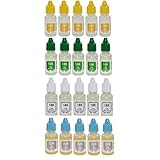 Wholesale 40-pack- Ten (10) Bottles EACH of 10k 14k 18k 22k Gold Testing Acid- Scratch Test for Jewe