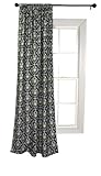 Trend Lab Waverly Rise and Shine Window Drape, Black/White by Trend Lab