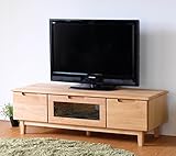ISSEIKI テレビボード 幅120cm ナチュラル 木製 【ER-01-12】