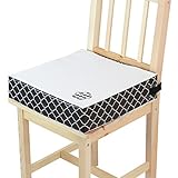 プッパプーポ 大判高さ調節お子様用クッション 【モロッカンブラック】 お手入れ取り付け簡単 ネット限定