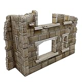 ロイヤルモデル 1/35 ジオラマ素材 廃墟と化した建物 組み立てキット RM927 成型色