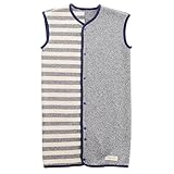 angerolux アンジェロラックス 2ウェイ メランジフリース スリーパー 【日本製】 80-100cm ネイビー