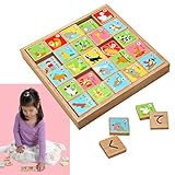 Edute(エデュテ) ひらがな積み木 ANIMALS【ORG-002】