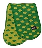 Bellio オーガニックウール マフラー ドット GR/LMGR