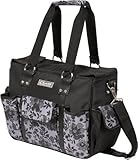 The Bumble Collection Kelly Commuter Diaper Bag, Lace Floral by The Bumble Collection [並行輸入品]