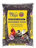 Wild Delight Songbird Food Cherries、ピーナッツ、レーズン、ベニバナシードひまわりKernels、8ポンド。