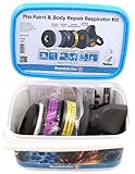 Sundstrom H05-6621S Pro Paint and Body Repair Respirator Kit with SR 90-3 M/L TPE Half Mask, OV/AG C