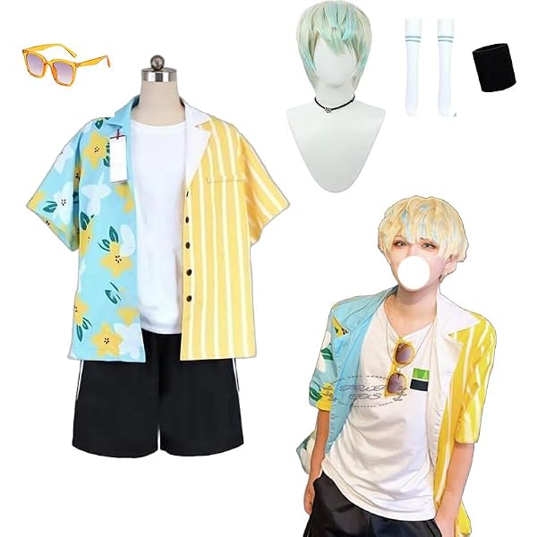 Amazon.co.jp: [青空COS] コスプレ 緋八マナ 海の家 コスプレ 衣装