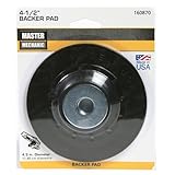 ali industries 3017-003 Master Mechanic, 4-1/2 -Inch x 7/8 -Inch, Backer Pad, For 4-1/2 -Inch Angle 