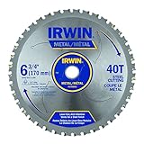 IRWIN Tools Metal-Cutting Circular Saw Blade, 6-3/4-inch, 40T (4935554) [並行輸入品]