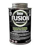 Oatey 32192 Fusionワンステップmedium-bodied PVCセメント、クリア
