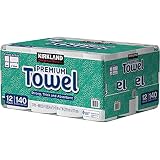 KIRKLAND カークランド シグネチャー ロールタオル(ペーパータオル) 2枚重ね 140シート 12ロール