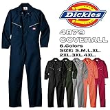 【アウトレット】ディッキーズ 長袖 カバーオール つなぎ LONG SLEEVE COVERALLS 「4879」 色:NAVY サイズ:L