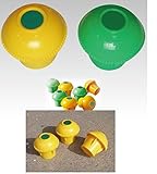 キャッピカ　シール付　（単管キャップ）　グリーン　　【２００個入り】