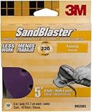 3M 99525ES 5 by 8-Inch 220 Grit SandBlaster Sanding Discs, 10-Pack [並行輸入品]