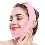 Facial Lifting Slimming Belt, V Line Mask Neck Compression Double Chin