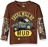 John Deere SHIRT ベビー・ボーイズ カラー: ブラウン