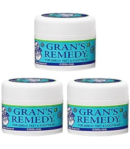 GRAN'S REMEDY フットパウダー 50g*4個 ハッカ Amazon.co.jp: グランズレメディ フットパウダー レギュラー