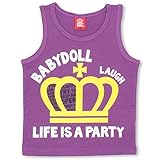 ベビードール PARTYタンクトップ 子供服 90cm パープル