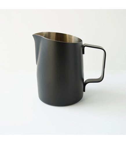 Amazon.co.jp: FUN COFFEE ミルクピッチャー ラテアート ミルク 泡立て