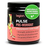 Legion Pulse Pre Workout Drink Strawberry Kiwi（ストロベリーキウイ） 1.11lbs（504.21g）21回分 海外直送品